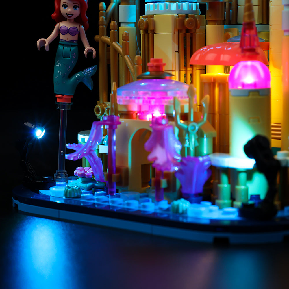 Lego Mini Disney Ariel's Castle 40708 Light Kit