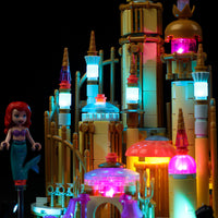 Lego Mini Disney Ariel's Castle 40708 Light Kit