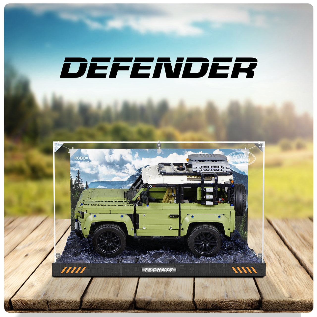Lego 42110 Land Rover Defender Display Case