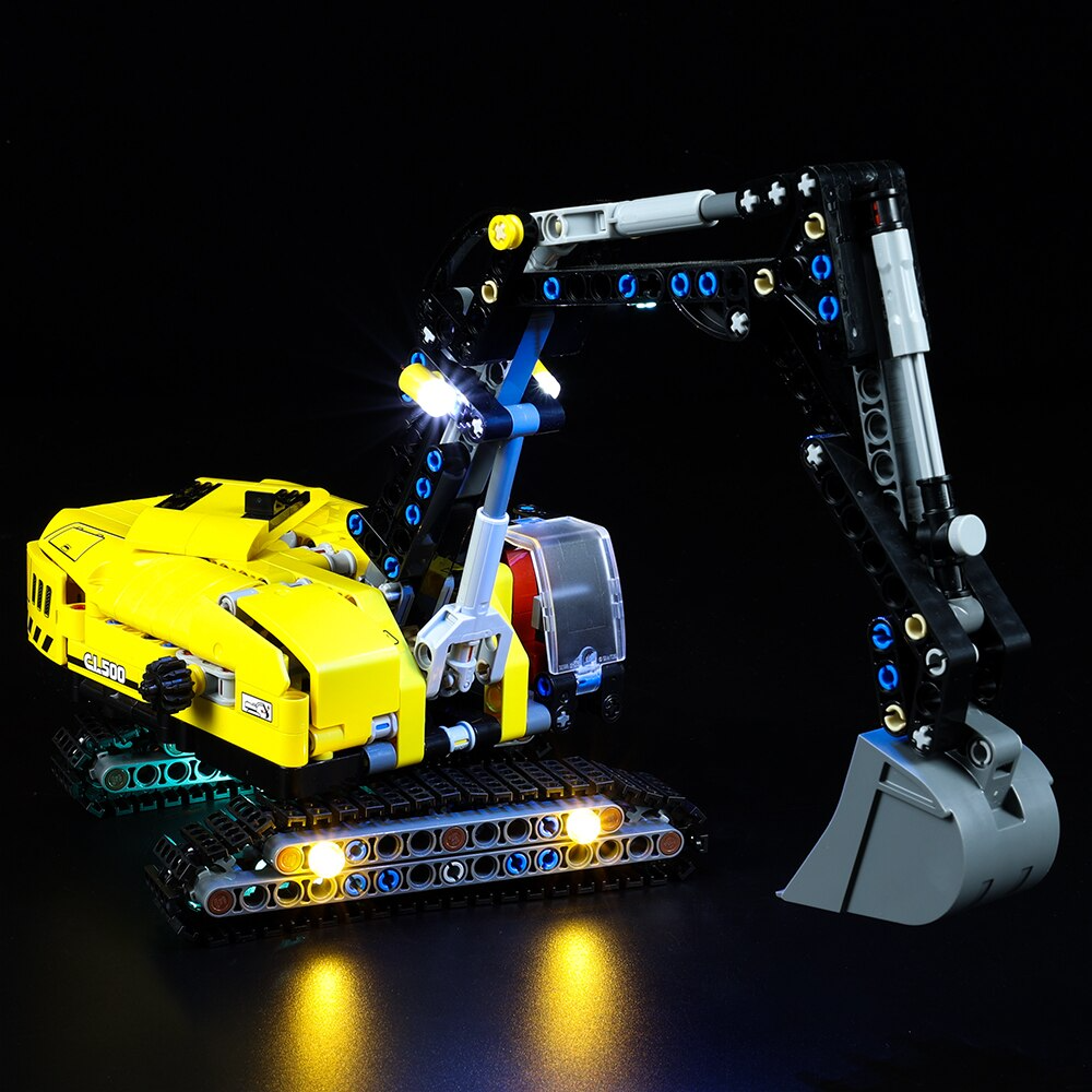 Lego Heavy-Duty Excavator 42121 Light Kit