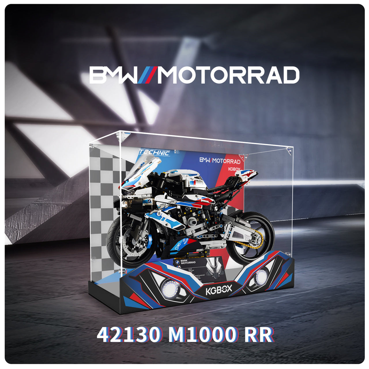 Lego 42130 BMW M 1000 RR Display Case