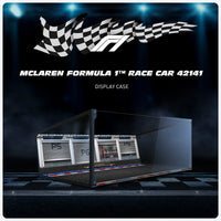 Lego 42141 McLaren Formula 1 Race Car Display Case - Metal Build