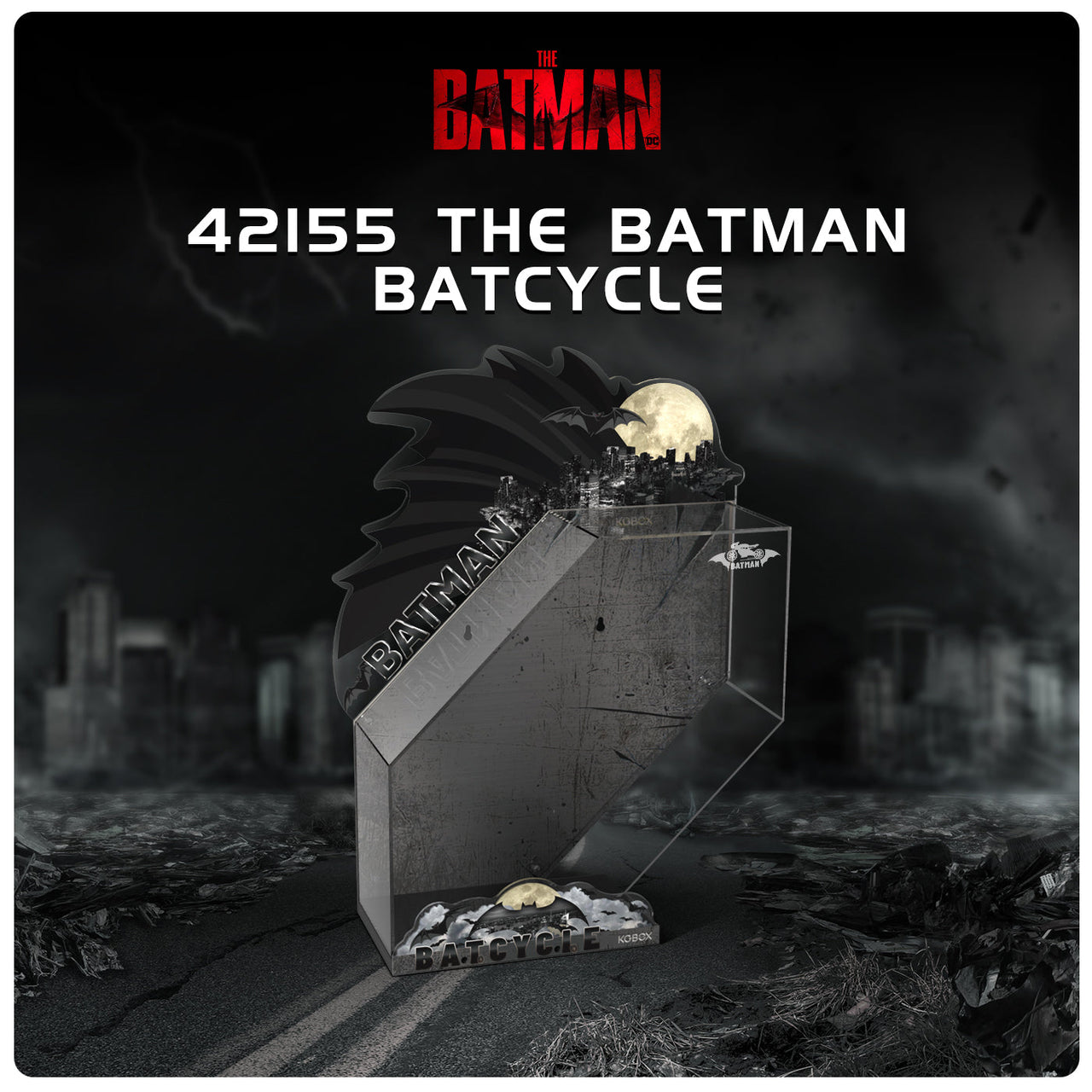 Lego 42155 The Batman - Batcycle Display Case