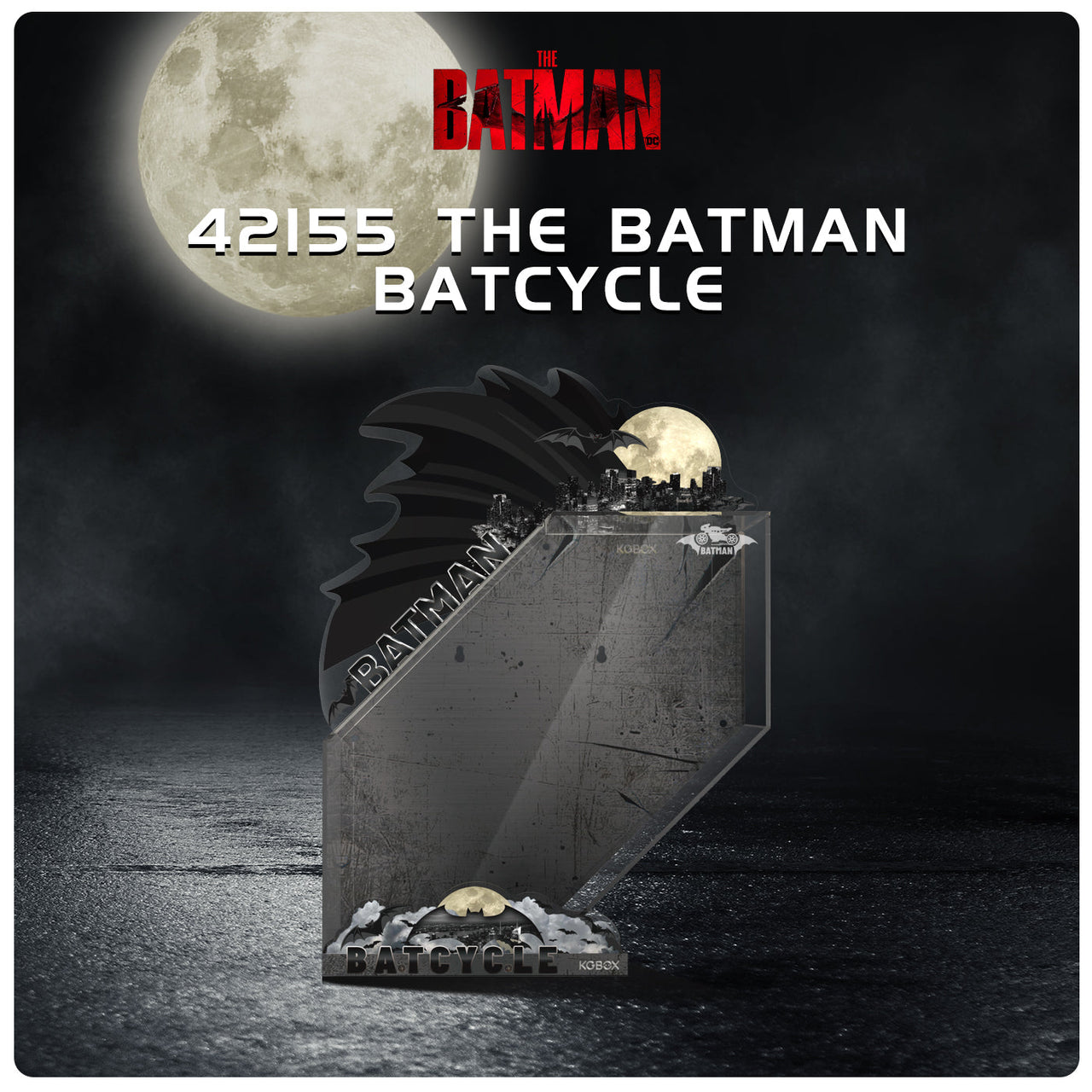 Lego 42155 The Batman - Batcycle Display Case