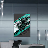 Lego 42171 Mercedes-AMG F1 W14 E Performance Display Wallboard
