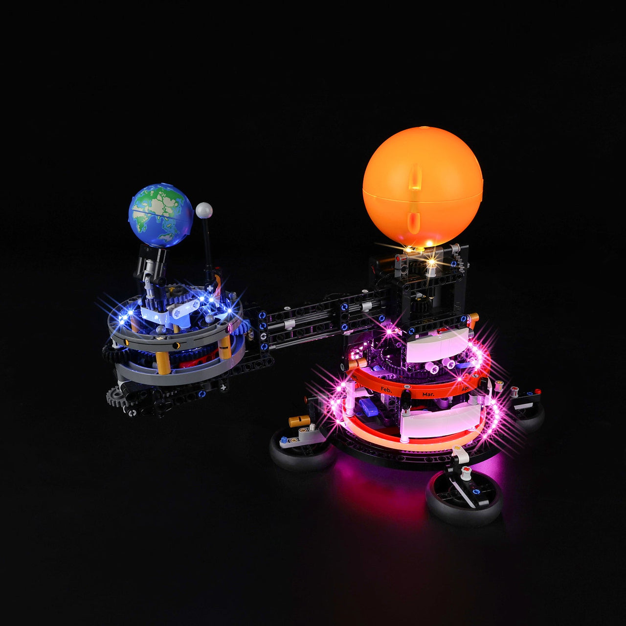 Lego Planet Earth and Moon in Orbit 42179 Light Kit