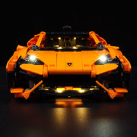Lego Lamborghini Huracan Tecnica Orange 42196 Light Kit