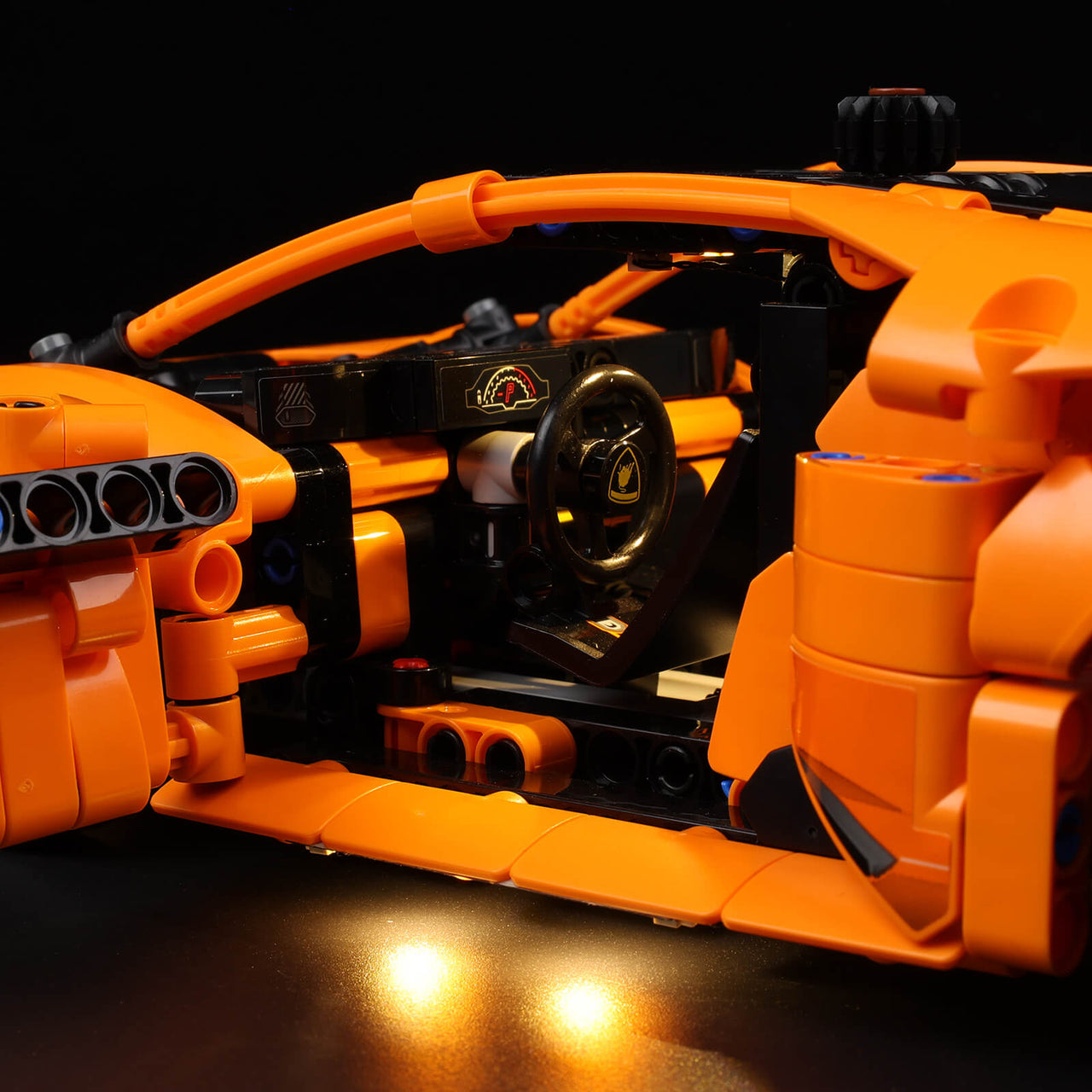 Lego Lamborghini Huracan Tecnica Orange 42196 Light Kit