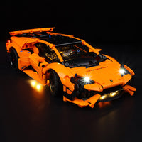 Lego Lamborghini Huracan Tecnica Orange 42196 Light Kit