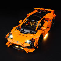 Lego Lamborghini Huracan Tecnica Orange 42196 Light Kit
