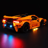Lego Lamborghini Huracan Tecnica Orange 42196 Light Kit