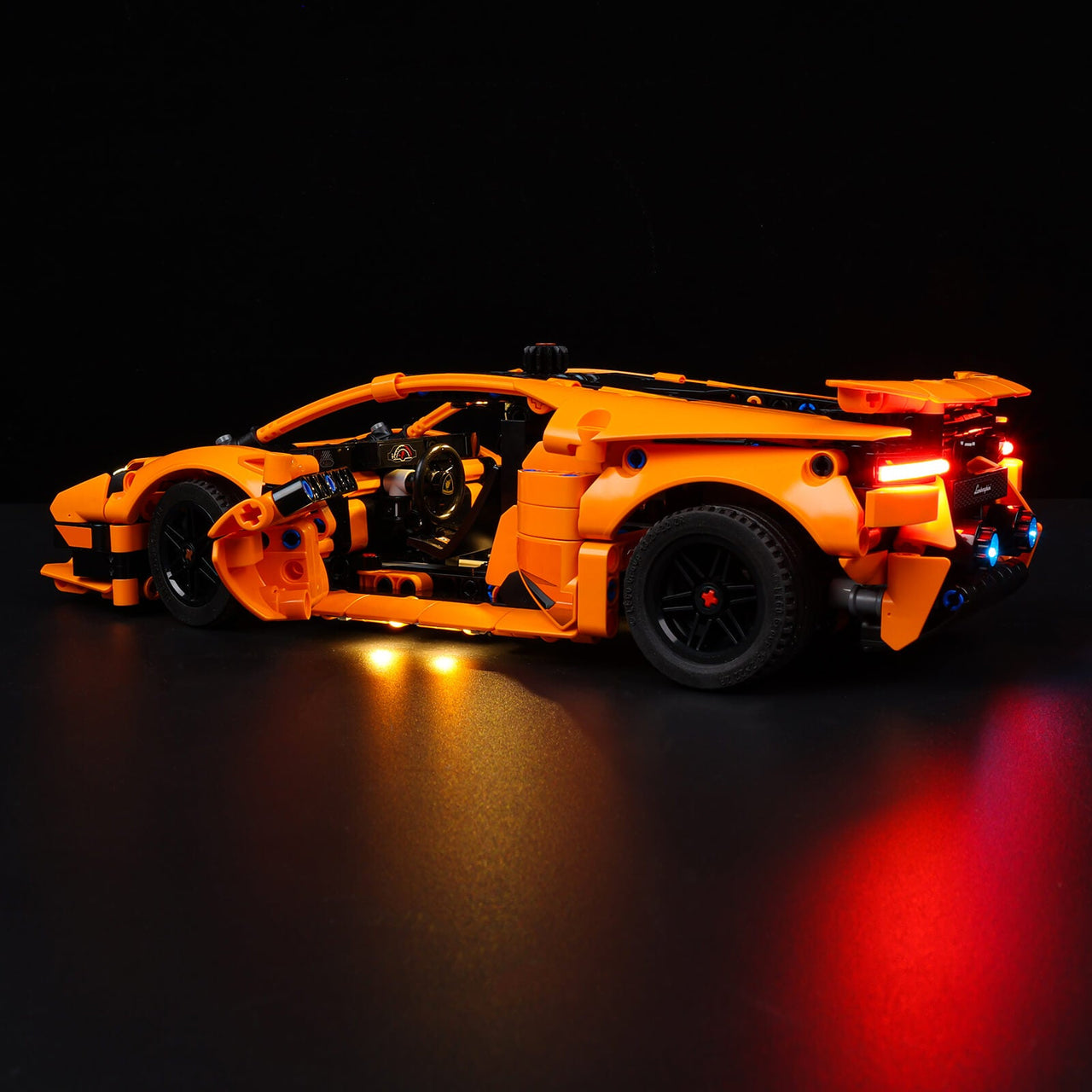 Lego Lamborghini Huracan Tecnica Orange 42196 Light Kit