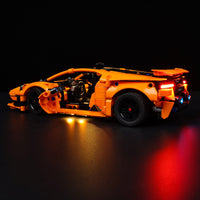 Lego Lamborghini Huracan Tecnica Orange 42196 Light Kit
