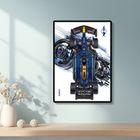 Lego 42206 Oracle Red Bull Racing RB20 F1 Car Display Wallboard