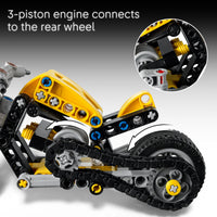 LEGO 42225 Technic Yellow Motorcycle