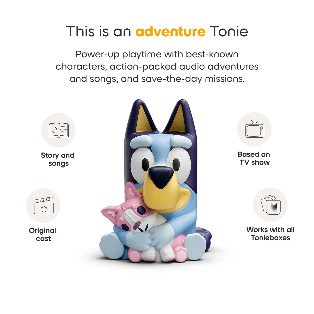 Toniebox 2 Starter Set Cloud Pink with Bluey | Tonies
