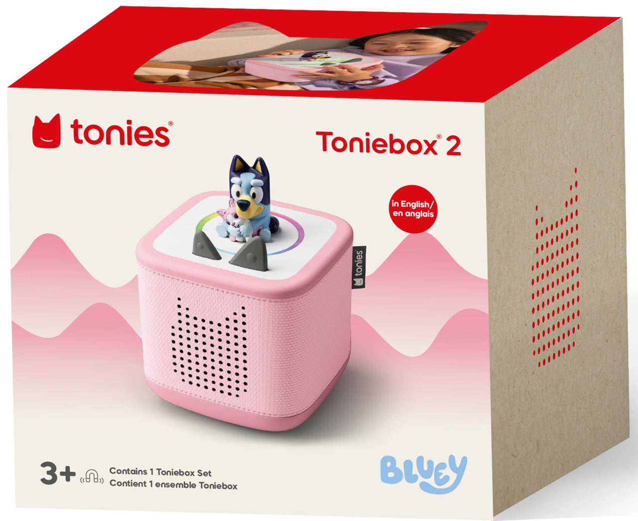 Toniebox 2 Starter Set Cloud Pink with Bluey | Tonies