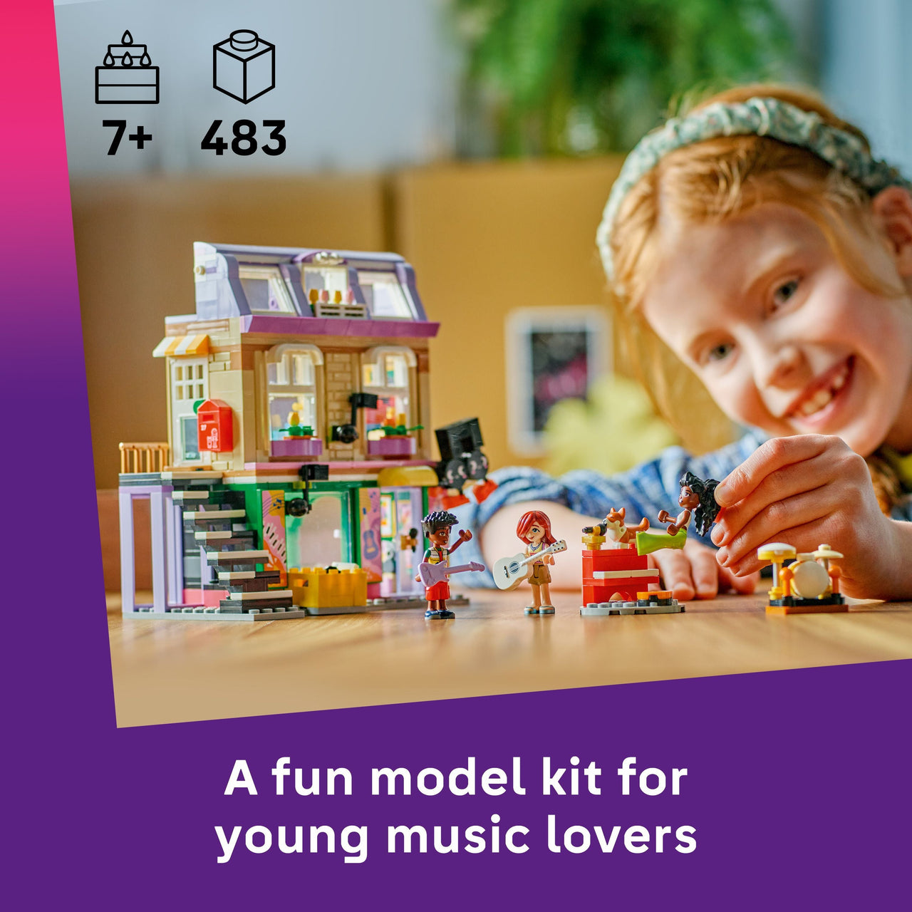 LEGO 42653 Friends Music Shop & Apartment