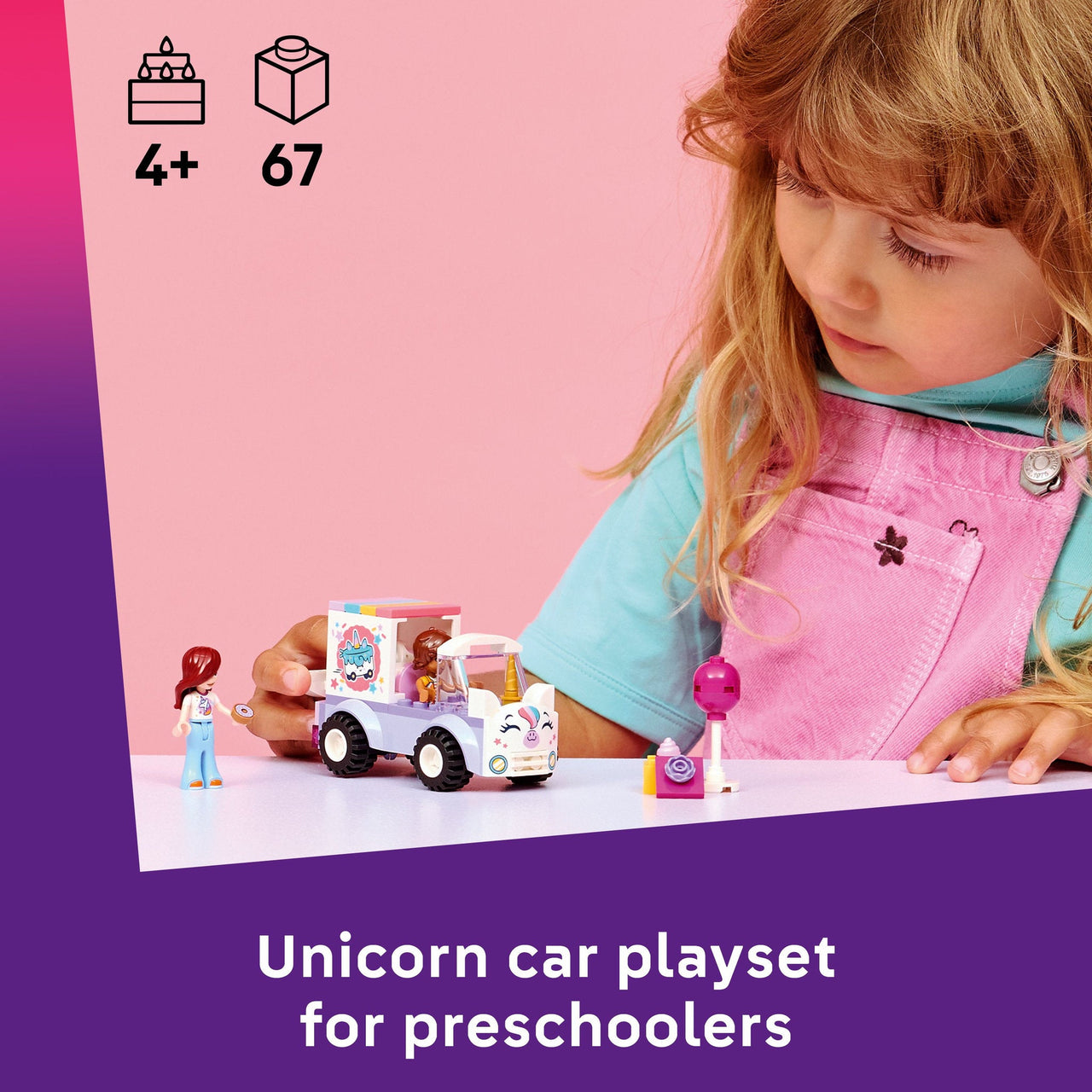 LEGO 42675 Friends Unicorn Cake Delivery Car