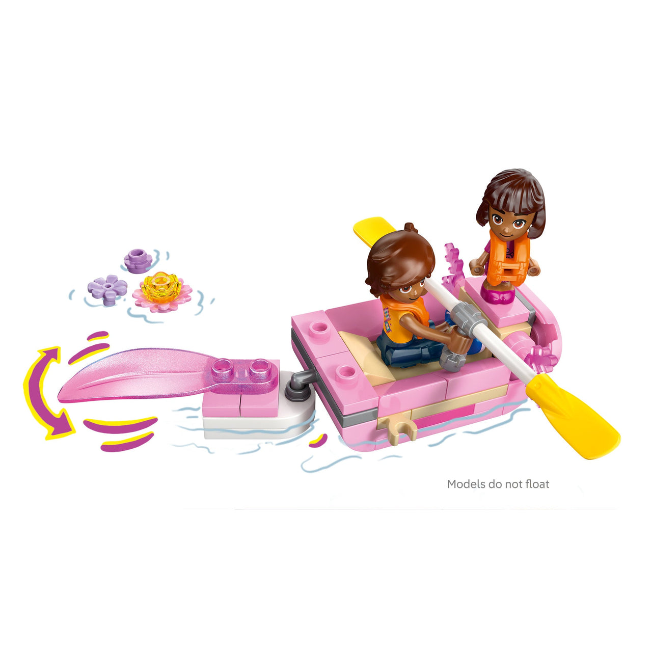 LEGO 42681 Friends Axolotl Adventure Boat