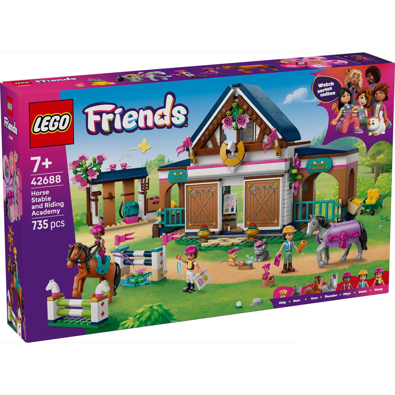 LEGO 42688 Friends Horse Stable and Riding Academy
