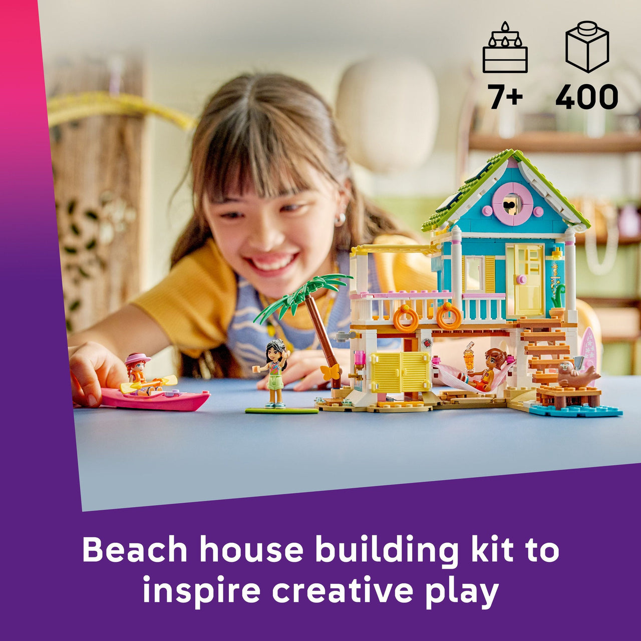 LEGO 42699 Friends Beach House With Seals