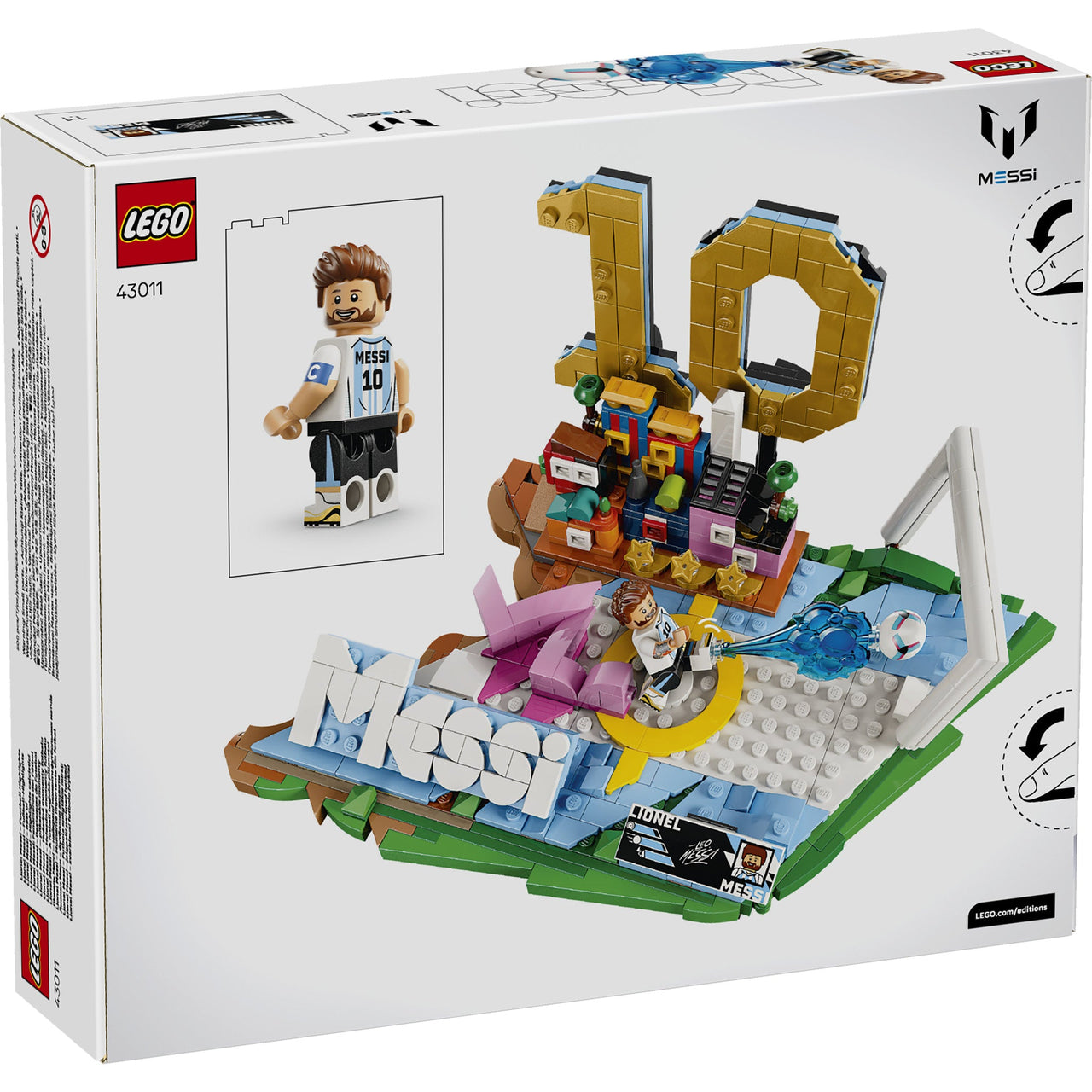 LEGO 43011 Editions Football Lionel Messi - Soccer Highlights