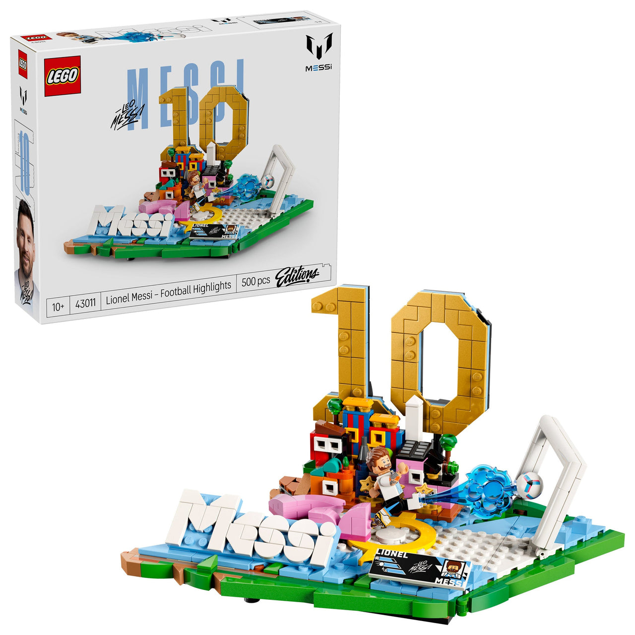LEGO 43011 Editions Football Lionel Messi - Soccer Highlights