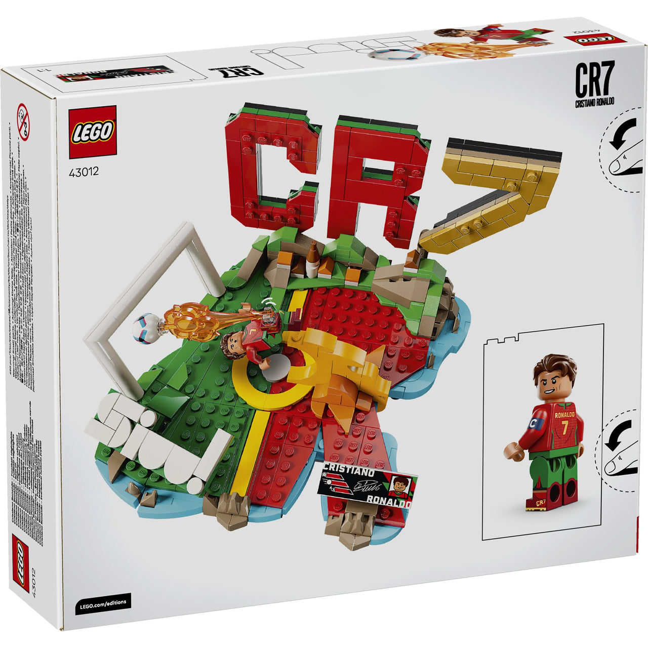 LEGO 43012 Editions Football Cristiano Ronaldo - Soccer Highlights