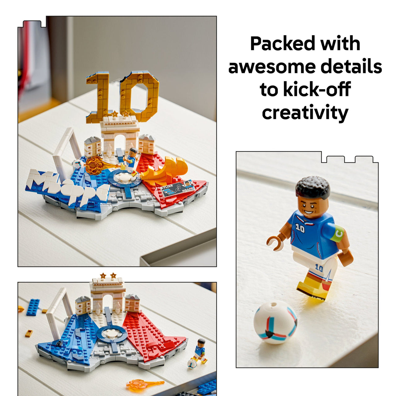 LEGO 43013 Editions Football Kylian Mbappé - Soccer Highlights