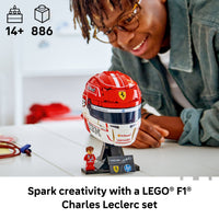 LEGO 43014 Editions Formula 1 Scuderia Ferrari HP Charles Leclerc Helmet
