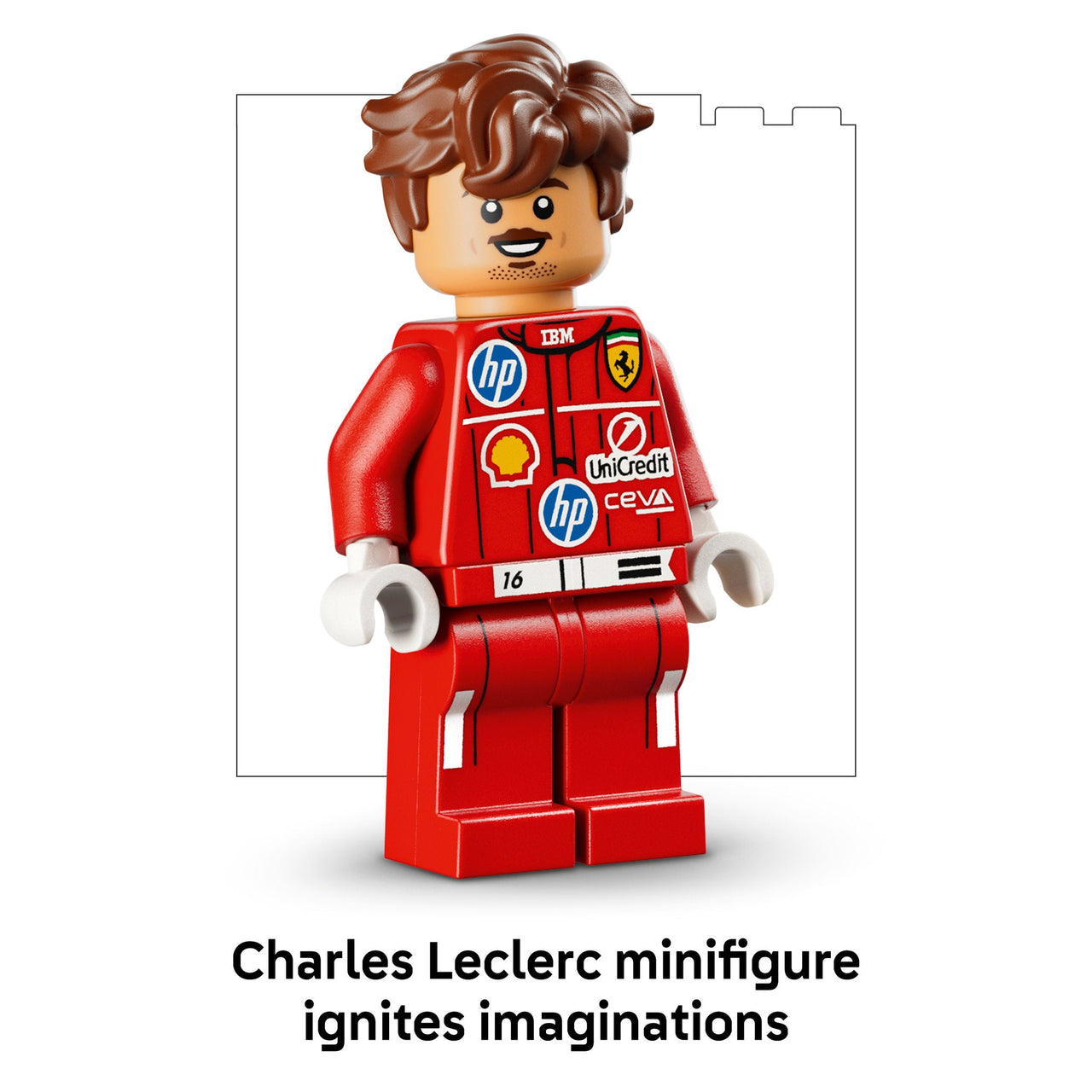 LEGO 43014 Editions Formula 1 Scuderia Ferrari HP Charles Leclerc Helmet