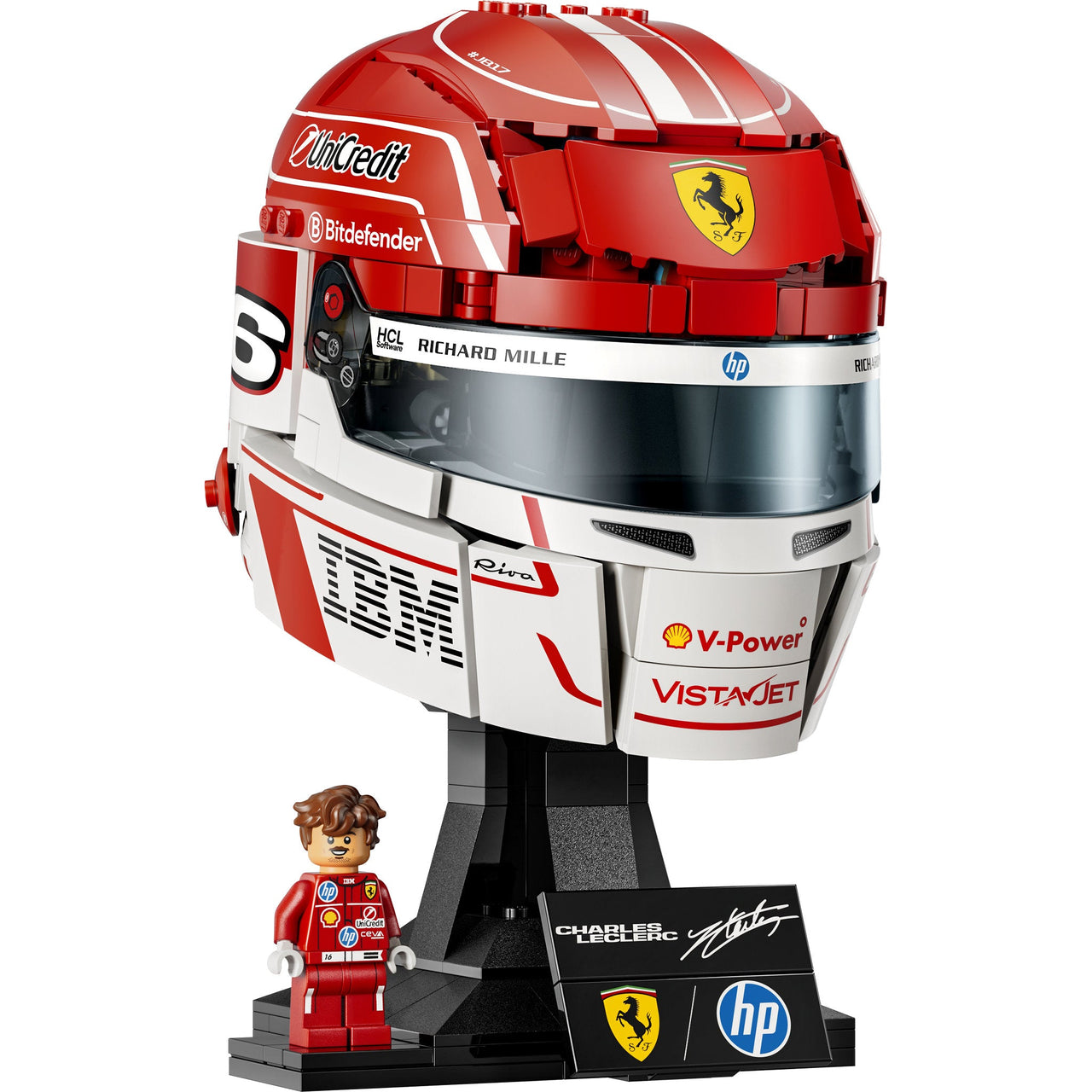 LEGO 43014 Editions Formula 1 Scuderia Ferrari HP Charles Leclerc Helmet