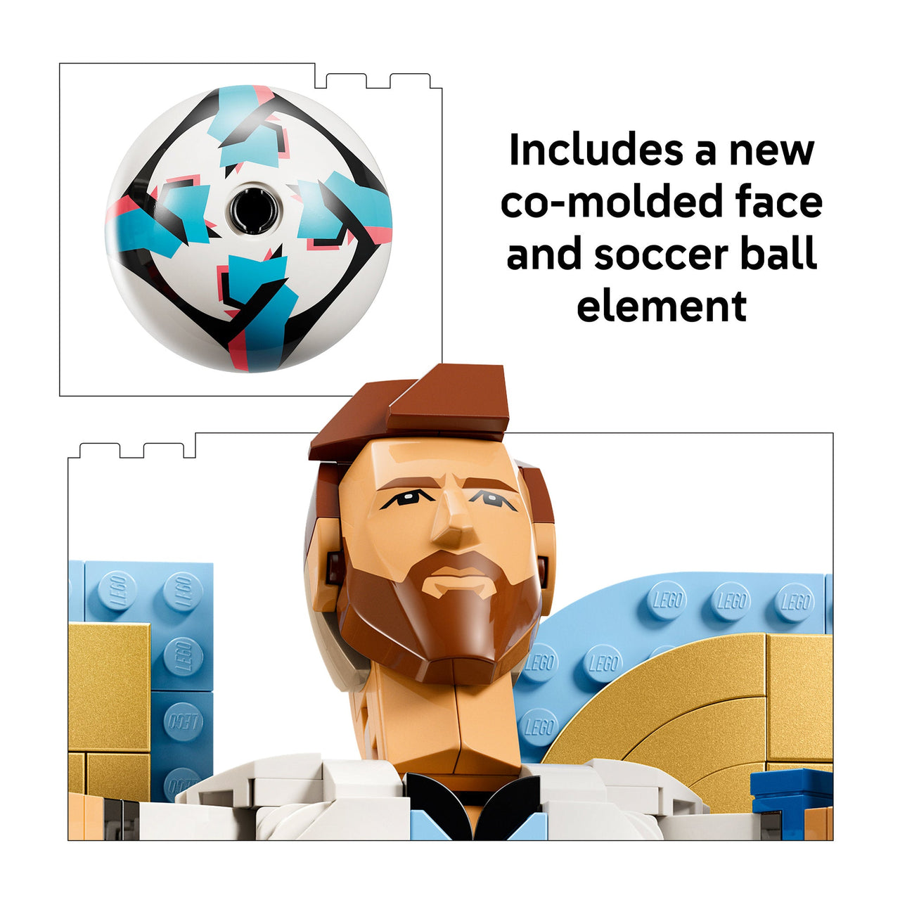 LEGO 43015 Editions Football Lionel Messi - Soccer Legends