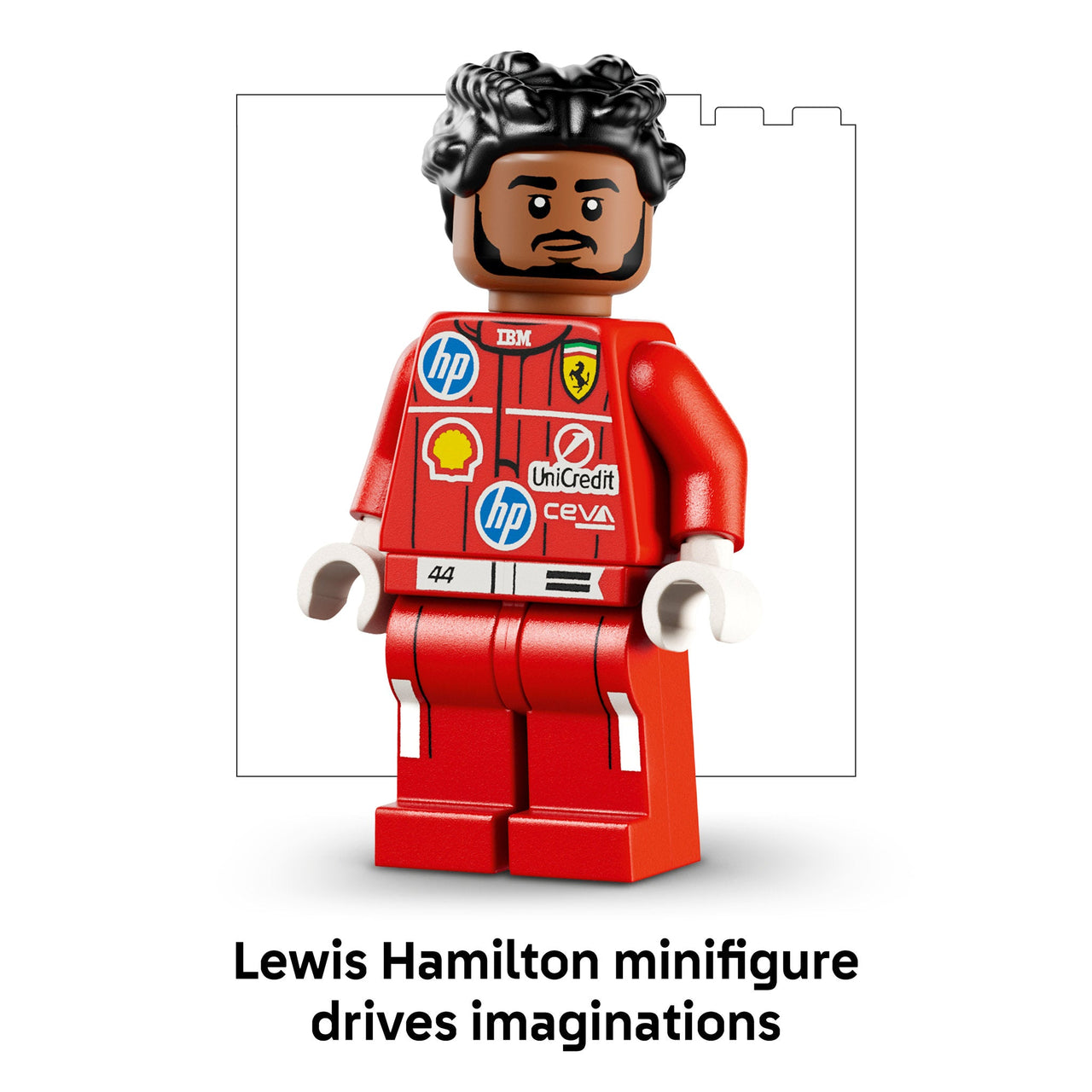 LEGO 43022 Editions Scuderia Ferrari HP Lewis Hamilton Helmet