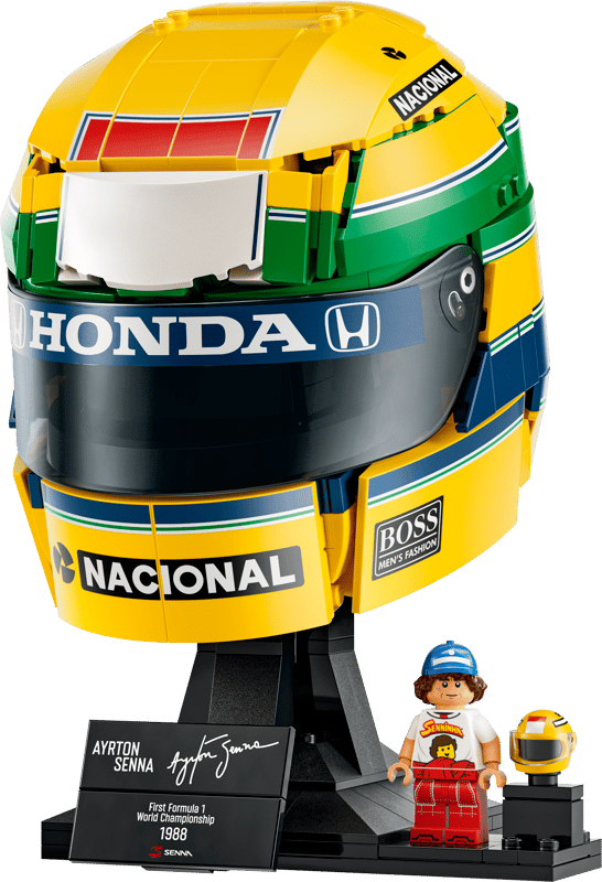 LEGO Ayrton Senna Helmet 43024 | F1 Collectible Set