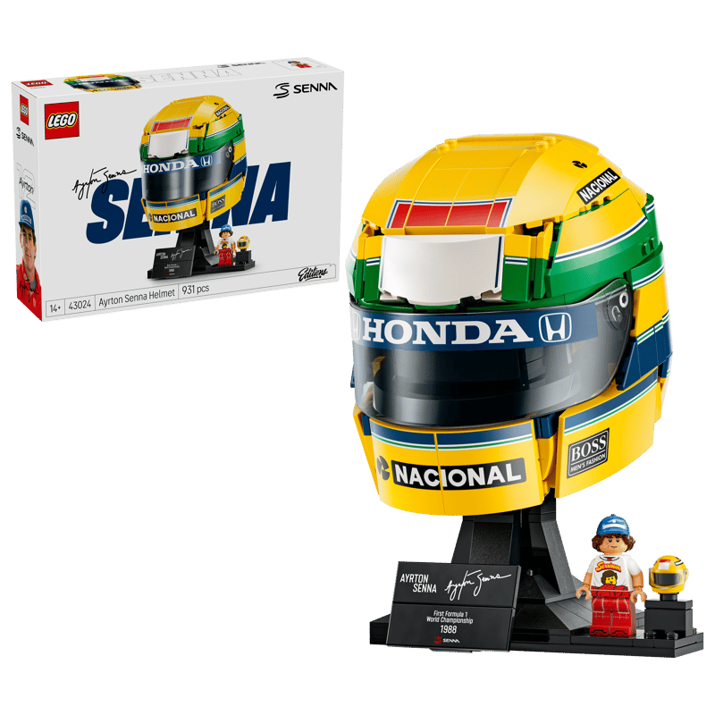 LEGO Ayrton Senna Helmet 43024 | F1 Collectible Set