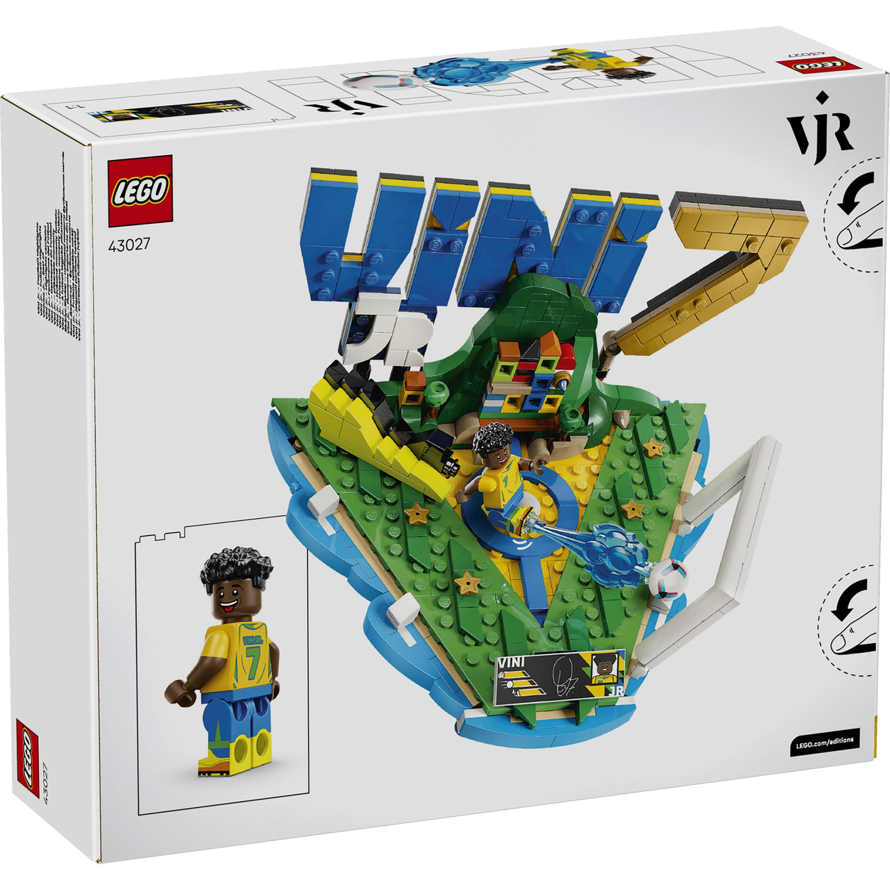 LEGO 43027 Editions Football Vini Jr - Soccer Highlights