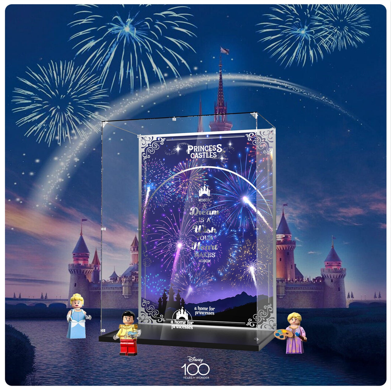 Lego 43222 Disney Castle Display Case
