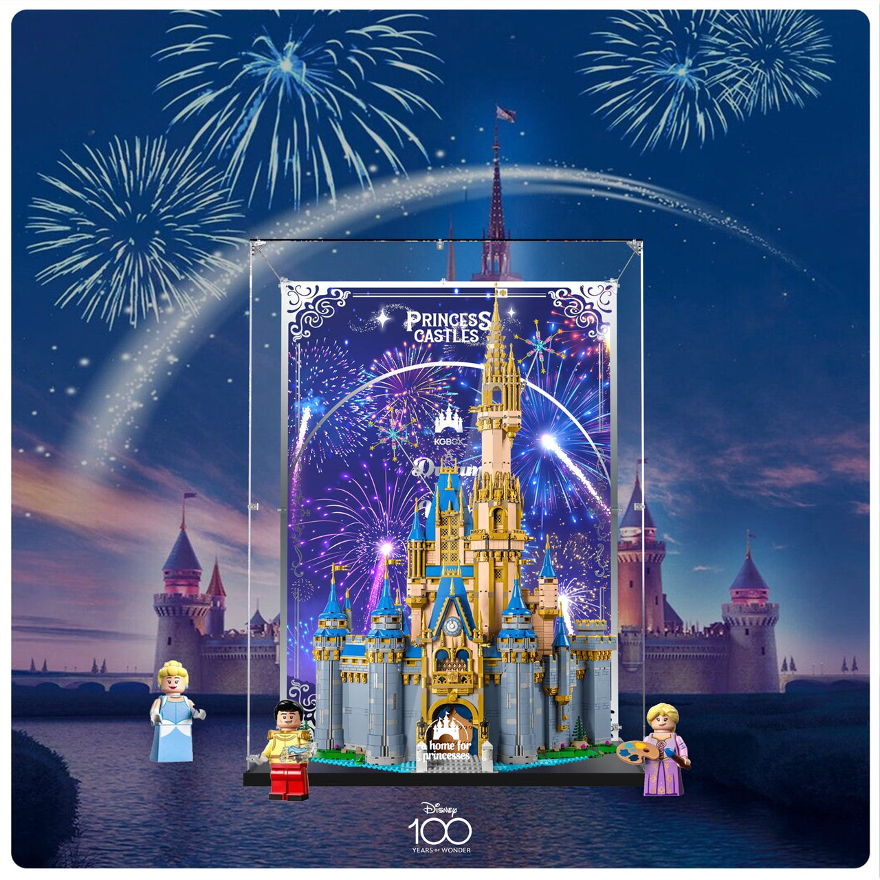 Lego 43222 Disney Castle Display Case