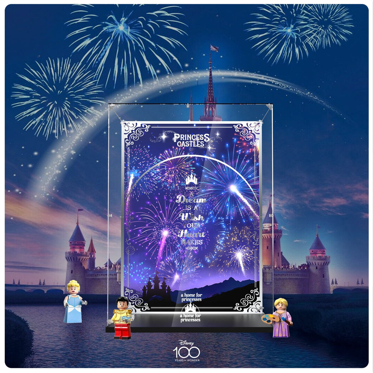 Lego 43222 Disney Castle Display Case