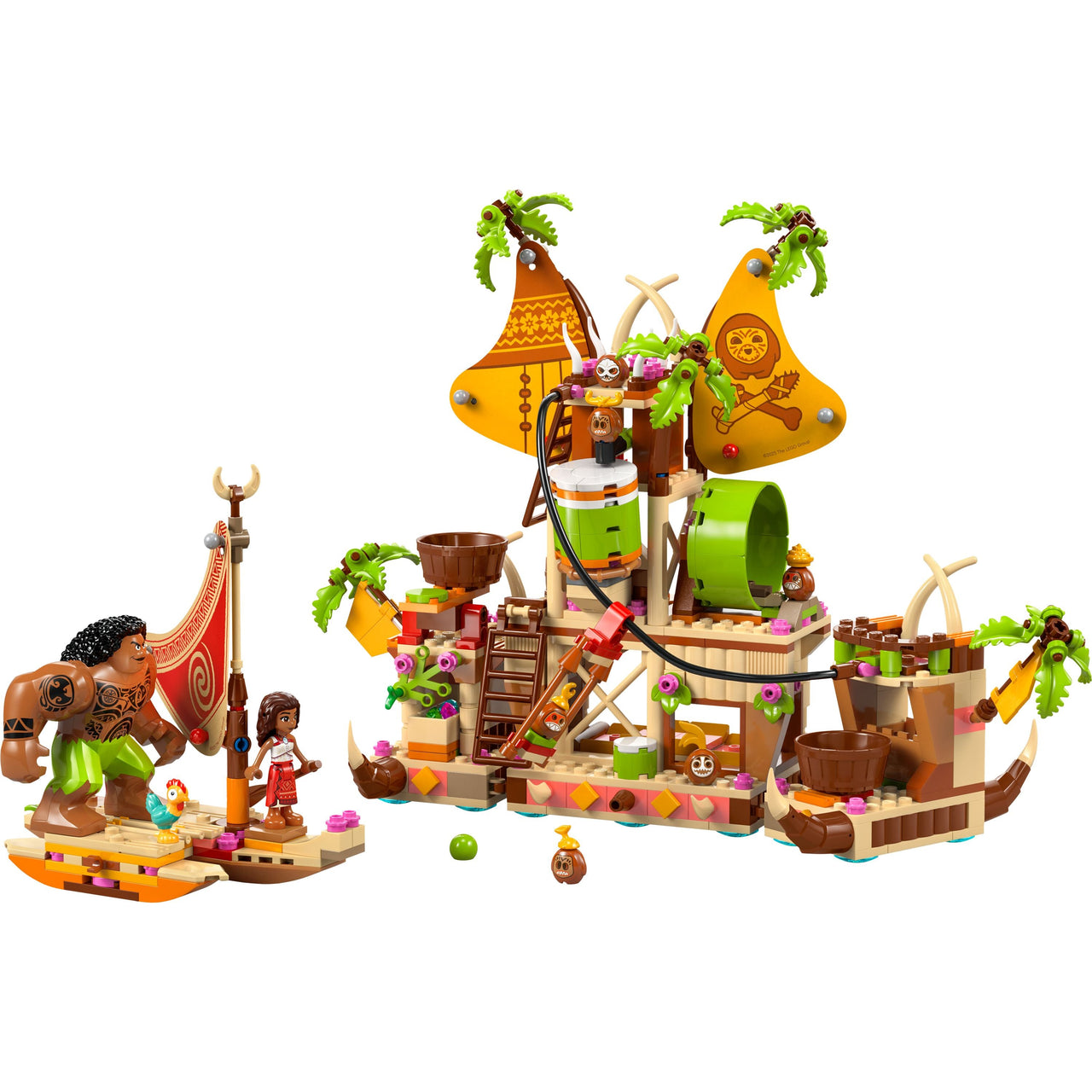 LEGO 43258 Disney Moana 2 Kakamora Barge