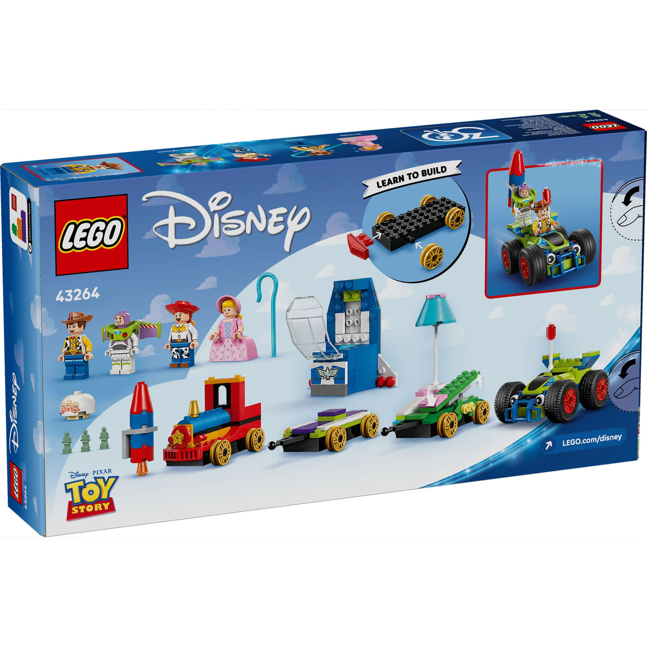 LEGO 43264 Disney and Pixar’s Toy Story Celebration Train & RC Car