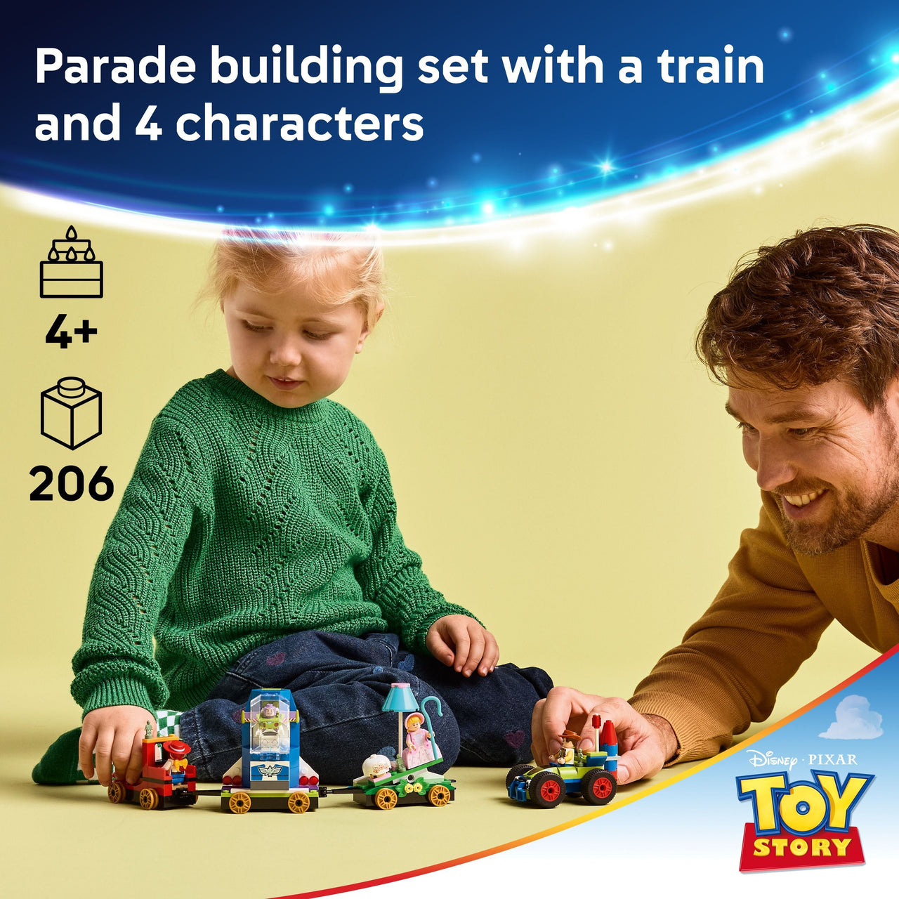 LEGO 43264 Disney and Pixar’s Toy Story Celebration Train & RC Car