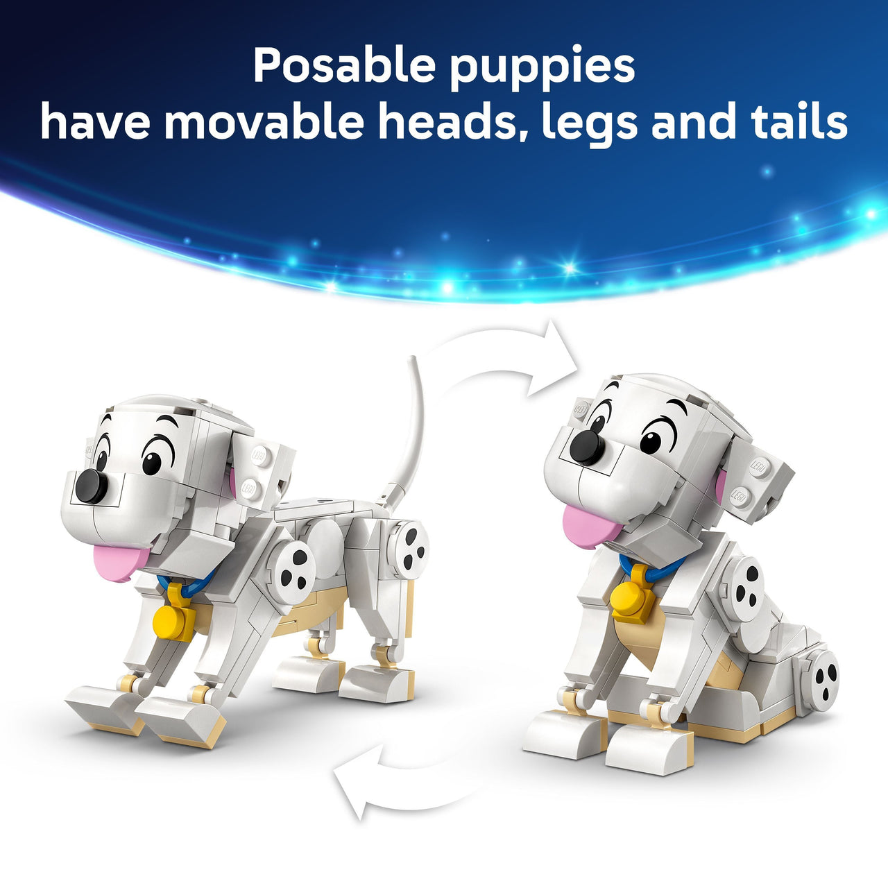 LEGO 43271 Disney Lucky & Penny 101 Dalmatians Puppies