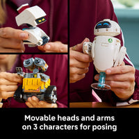 LEGO 43279 Disney and Pixar WALL-E and EVE