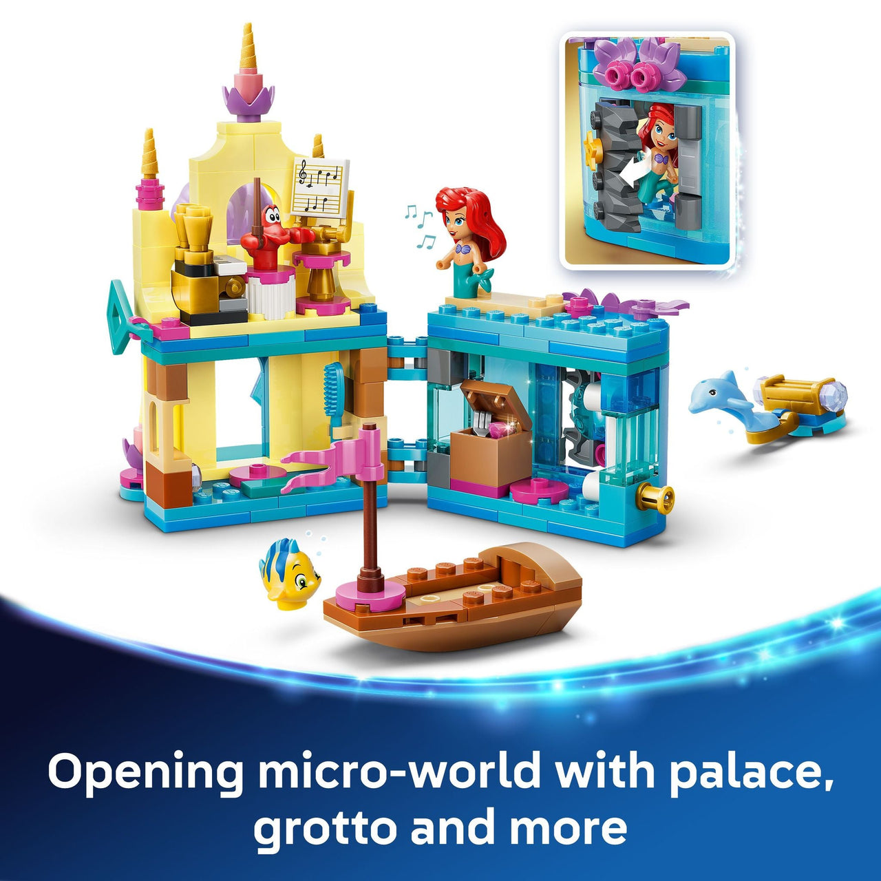 LEGO 43285 Disney Princess Ariel’s Magical Mini Palace