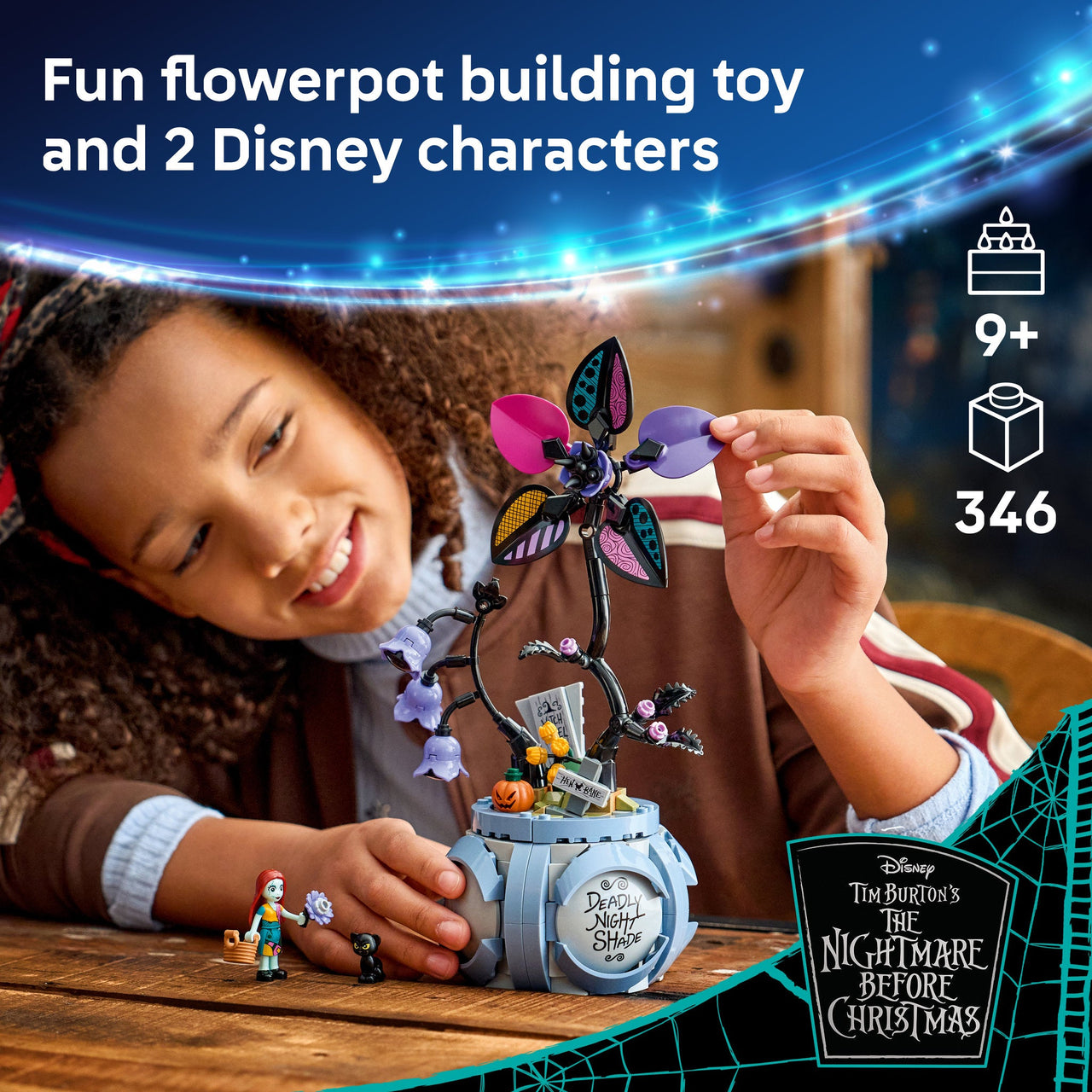 LEGO 43288 Disney Classic Sally's Flowerpot