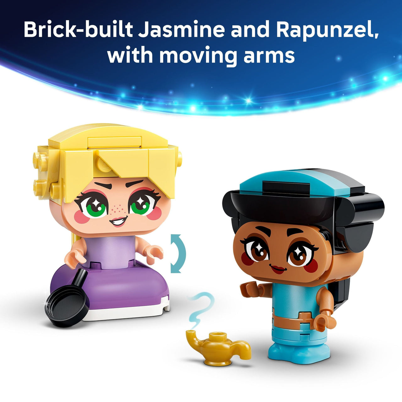 LEGO 43303 Disney Princess Mini Jasmine & Rapunzel