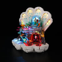 Lego The Little Mermaid Royal Clamshell 43225 Light Kit